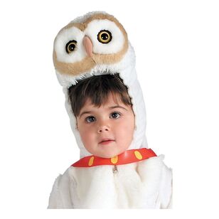 Hedwig The Owl Deluxe Kids Costume White Small