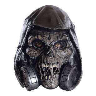 Scarecrow Deluxe Adult Latex Mask Grey Adult