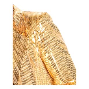 Gold Sequin Men's Jacket Gold