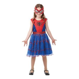 Disney Spider-Girl Deluxe Kids Tutu Costume Blue & Red 9 - 10 Years