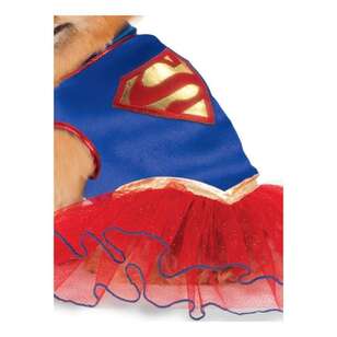 Warner Bros Supergirl Pet Tutu Dress Multicoloured