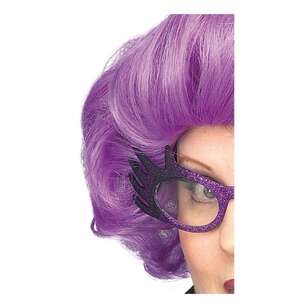 The Dame Purple Adult Wig Purple Adult