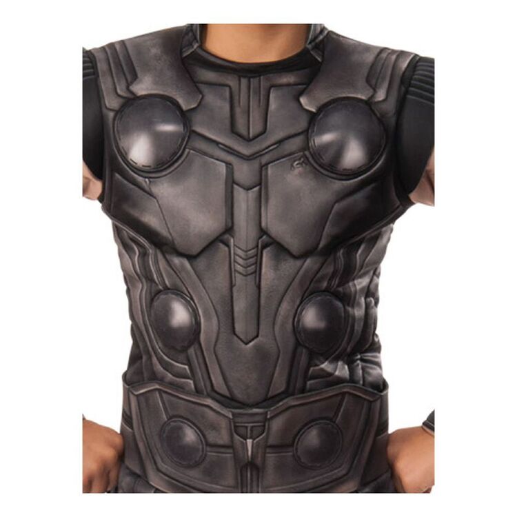 Disney Thor Deluxe Infinity War Kids Costume Black 3 - 4 Years