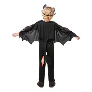 DreamWorks Toothless Night Fury Deluxe Kids Costume Black Small