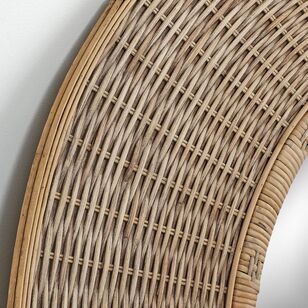 Cooper & Co Round Rattan Mirror Natural 92 cm