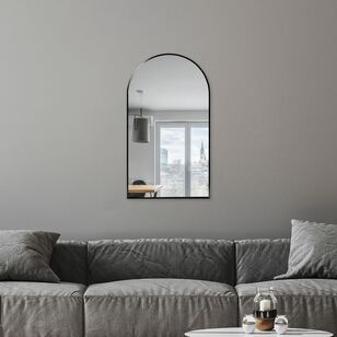 Cooper & Co Arched Mirror II Black 90 cm