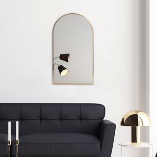 Cooper & Co Arched Mirror II Gold 90 cm