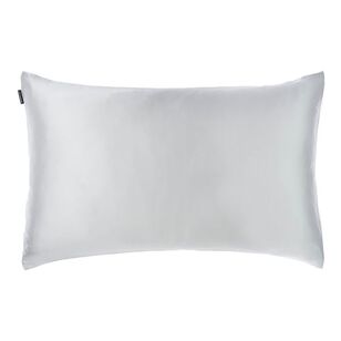 Linen House Silk Pillowcase Silver Standard