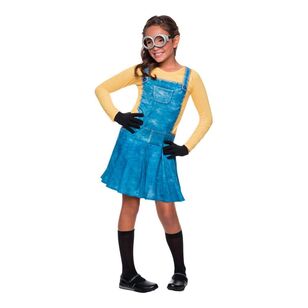 Minion Dress Kids Costume Multicoloured 3 - 5 Years