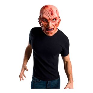 A Nightmare On Elm Street Freddy Kreuger Adult Vacuform Mask Multicoloured Adult