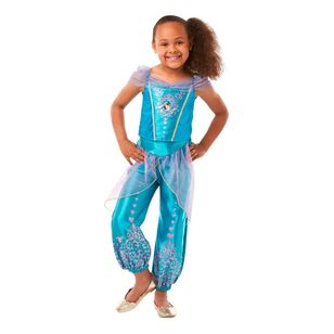 Disney Princess Jasmine Kids Costume Multicoloured 4 - 6 Years