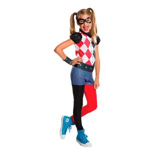 DC Comics Harley Quinn Classic Kids Costume Multicoloured 3 - 5 Years