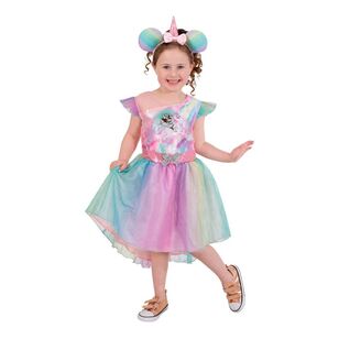 Minnie Mouse Unicorn Kids Costume Multicoloured 4 - 6 Years