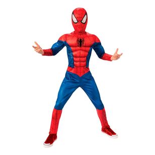 Spiderman Deluxe Kids Costume Multicoloured 3 - 5 Years