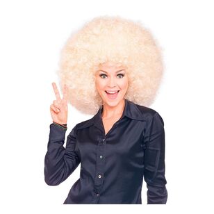 Super Afro Wig Multicoloured