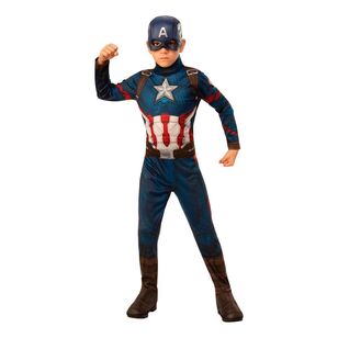 Captain America Classic Kids Costume Multicoloured 3 - 5 Years