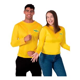 The Wiggles Yellow Wiggle Adult Costume Shirt Yellow