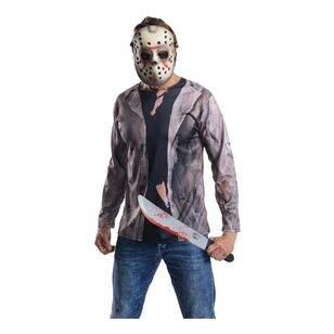 Jason Voorhees Deluxe Adult Costume Multicoloured Medium