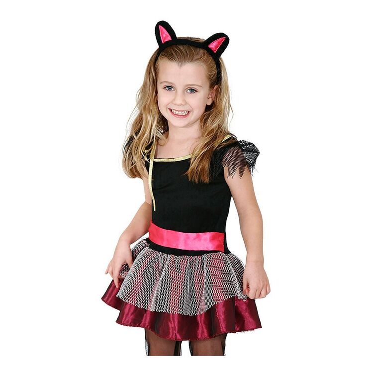 Red Rockstar Kids Costume Multicoloured