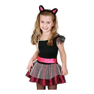 Red Rockstar Kids Costume Multicoloured 3 - 5 Years