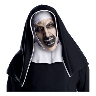 Warner Bros The Nun 3/4 Adult Mask With Headpiece Multicoloured Adult
