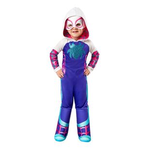 Marvel Deluxe Ghost Spider Kids Costume Multicoloured Toddler