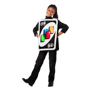 Mattel Uno Draw 4 Kids Tabard Costume Multicoloured One Size