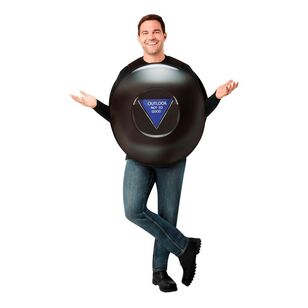 Mattel Magic 8 Ball Kids & Adult Tabard Costume Black One Size