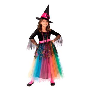 Spider Witch Kids Costume Multicoloured