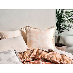 Linen House Tourelles European Pillowcase Paprika European