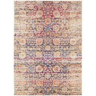 Rug Culture Zolan Transitional Round Rug Multicoloured