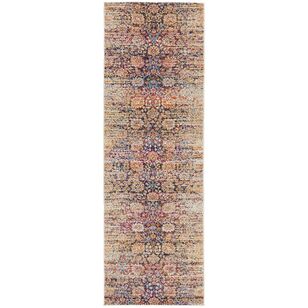 Rug Culture Zolan Transitional Round Rug Multicoloured