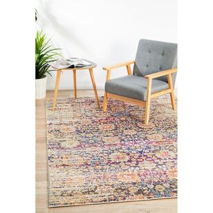 Rug Culture Zolan Transitional Round Rug Multicoloured