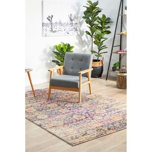 Rug Culture Zolan Transitional Round Rug Multicoloured