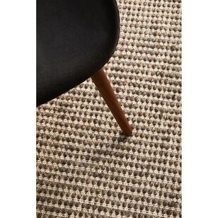 Rug Culture Carlos Felted Wool Rug Brown & Natural