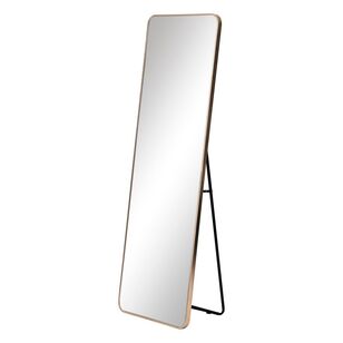 Cooper & Co Elle Gold Leaning Wall Mirror Gold