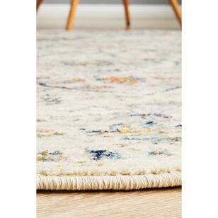 Rug Culture Century 911 Round Rug Off White