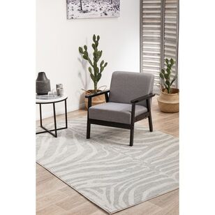 Rug Culture Chrome Savannah Rug Silver