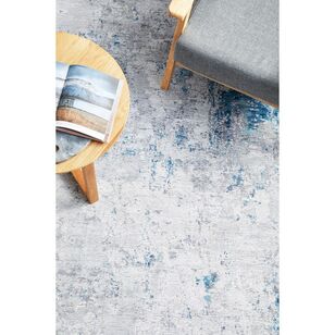 Rug Culture Illusions 132 Rug BLUE