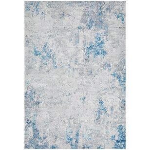 Rug Culture Illusions 132 Rug BLUE