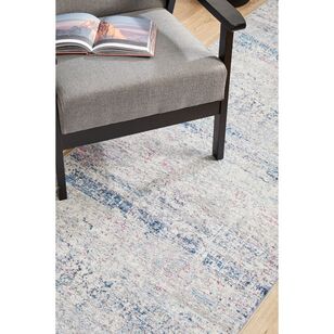 Rug Culture Illusions 144 Candy Runner BLUE