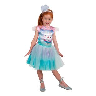 Gabby's Dollhouse Cakey Cat Tutu Kids Costume Multicoloured 3 - 5 Years