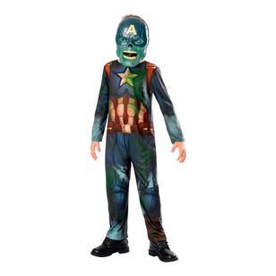 Marvel Captain America Zombie Kids Costume Multicoloured