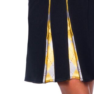 Harry Potter Hufflepuff Teen/Adult Skirt Yellow & Black One Size