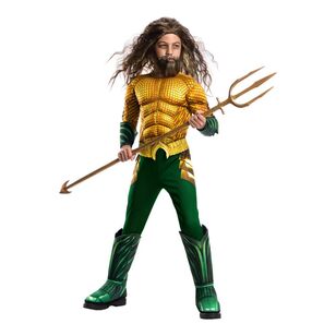 DC Comics Aquaman Deluxe Adult Costume Multicoloured