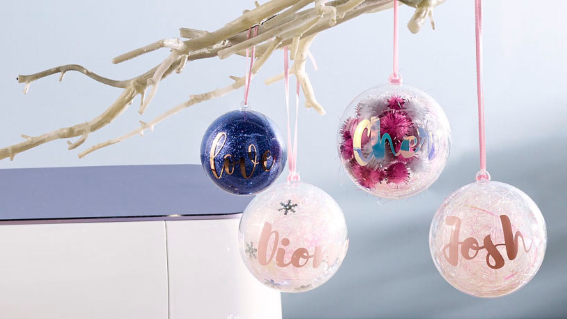 Personalised Christmas Baubles