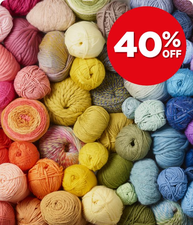40% Off Knitting Yarn
