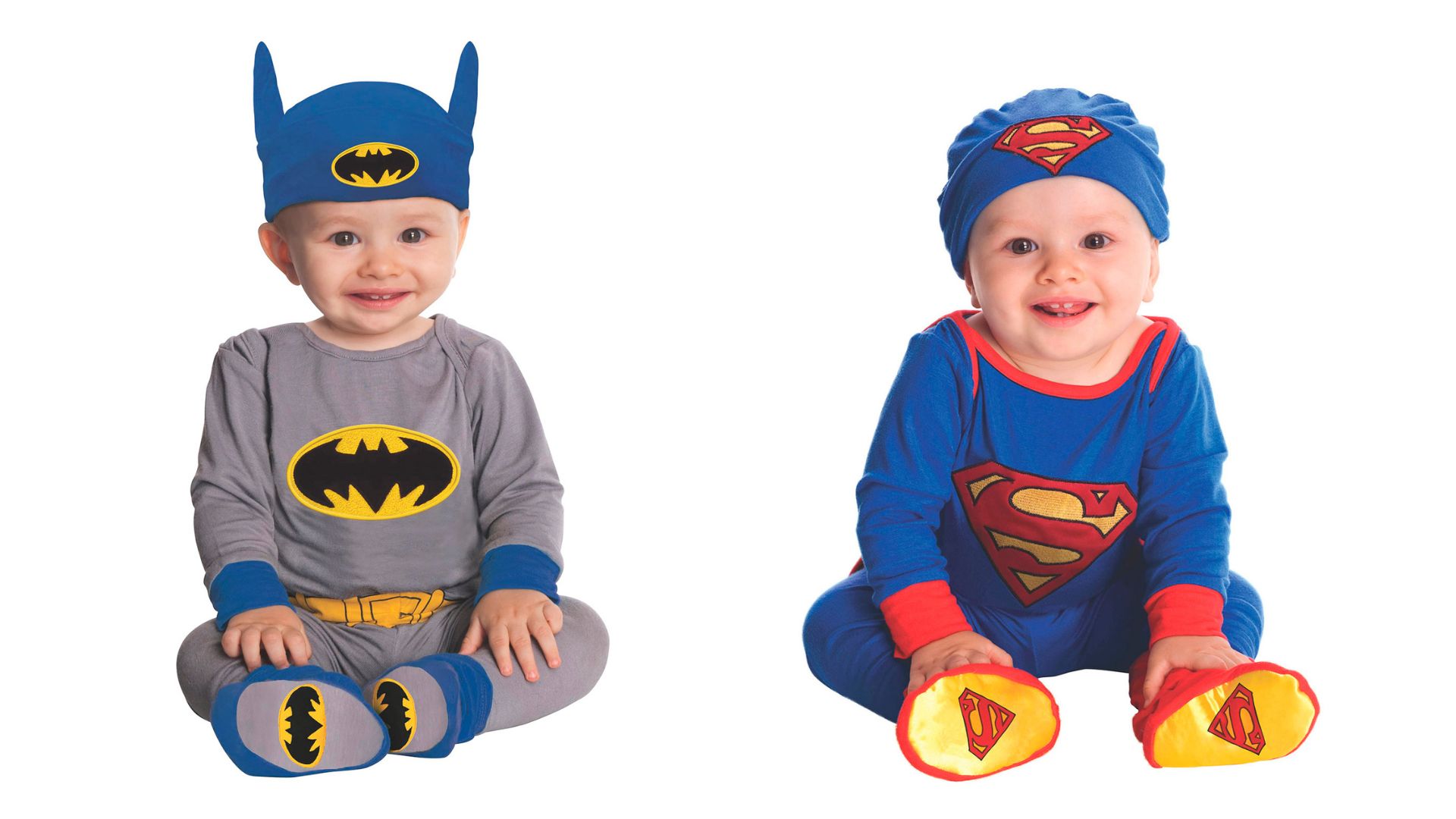Batman and Superman costumes for babies & toddlers