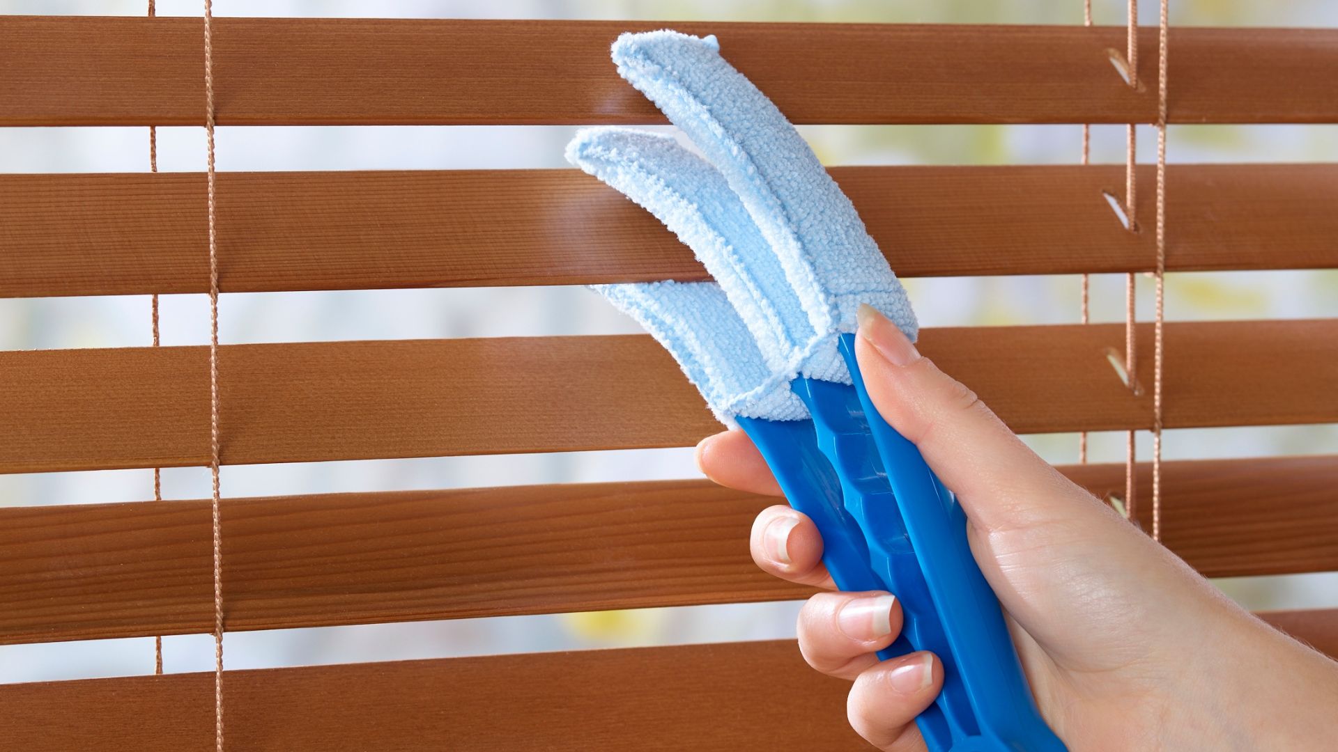 Venetian blinds microfibre cleaner tool