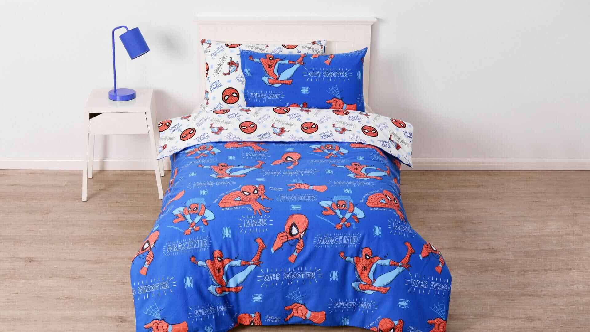 Spiderman Kids Quilt Cover Set